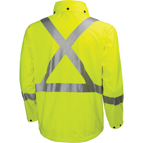 Veste imperm&eacute;able Narvik , Polyester, Jaune lime haute visibilit&eacute;, Petit Nia-Chem Ltd.