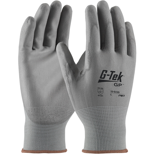 G-Tek 33G-165 Coated Gloves, 9/Large, Polyurethane Coating, 13 Gauge, Nylon Shell Nia-Chem Ltd.