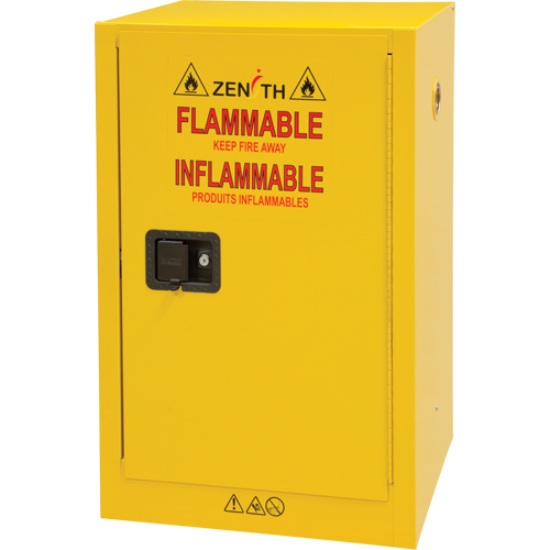Armoire pour produits inflammables, 12 gal., 1 Porte(s), 23" La x 35" h x 18" p Nia-Chem Ltd.