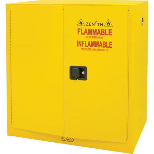 Armoire pour produits inflammables, 30 gal., 2 Porte(s), 43" La x 44" h x 18" p Nia-Chem Ltd.