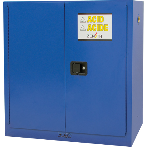 Armoire pour liquides corrosifs, 30 gal., 43" x 44" x 18" Nia-Chem Ltd.