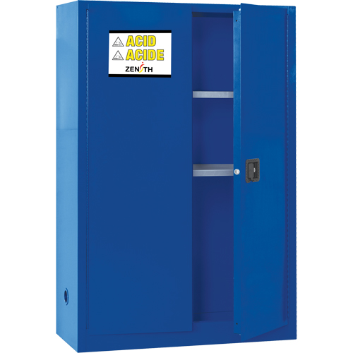 Armoire pour liquides corrosifs, 45 gal., 43" x 65" x 18" Nia-Chem Ltd.