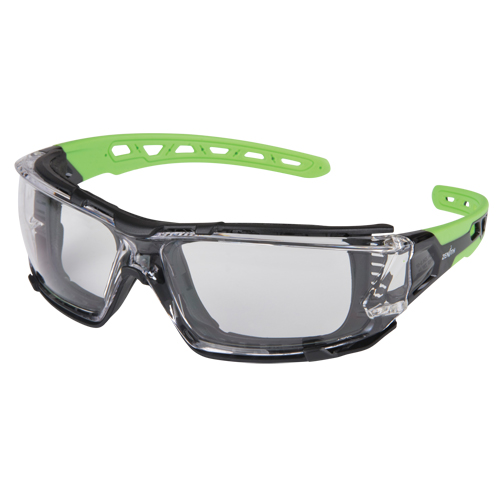 Z2500 Series Safety Glasses with Foam Gasket, Clear Lens, Anti-Fog, ANSI Z87+/Meets/Exceeds CSA Z94.3 Nia-Chem Ltd.