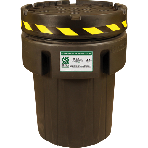 Baril de r&eacute;cup&eacute;ration Ultra-Recycled Overpack, 95 gal., Stationnaire Nia-Chem Ltd.