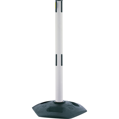 Dual Line Heavy Duty Receiver Post, 38" High, White Nia-Chem Ltd.