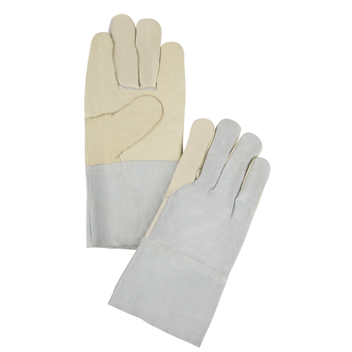 Gants de travail d'usage standard, T-Grand, Paume en Cuir fleur de vache Nia-Chem Ltd.