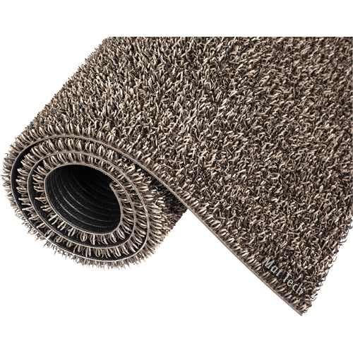 Astro-Plus Mat, Polyethylene, Scraper Type, Textured Pattern, 3-3/10' x 4', Brown Nia-Chem Ltd.