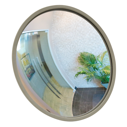 Convex Mirror with Bracket, Indoor/Outdoor, 12" Diameter Nia-Chem Ltd.