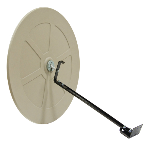 Convex Mirror with Bracket, Indoor/Outdoor, 30" Diameter Nia-Chem Ltd.