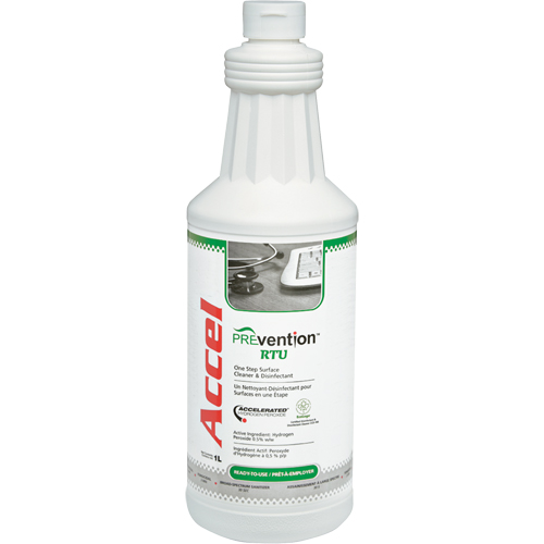 Peroxyde d'hydrog&egrave;ne PREVention Accel, Serviette, Antiseptique Nia-Chem Ltd.