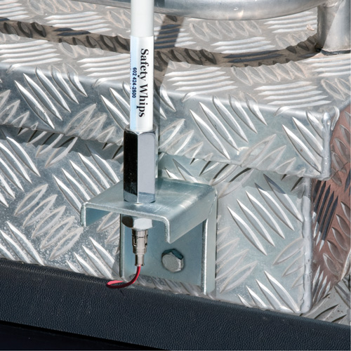 Safety Whip&reg; Flagstaff Mounting Base Nia-Chem Ltd.