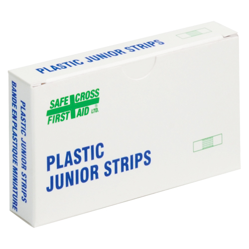 Junior Strips Bandages, Rectangular/Square, 1-1/2", Plastic, Non-Sterile Nia-Chem Ltd.