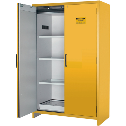 Armoire d'entreposage 90 minutes s&eacute;curitaire et conforme &agrave; la norme EN, 45 gal., 2 Porte(s), 46,97" La x 76,89" h x 24,21" p Nia-Chem Ltd.