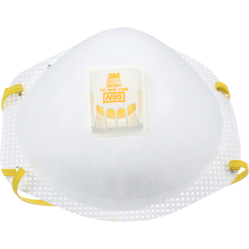Respirateur contre les particules 8511, N95, Certifi&eacute; NIOSH Nia-Chem Ltd.