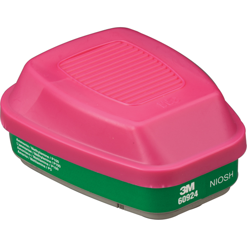 Cartouches pour respirateur s&eacute;rie 6000, Cartouche gaz/vapeur, Ammoniac/M&eacute;thylamine Nia-Chem Ltd.