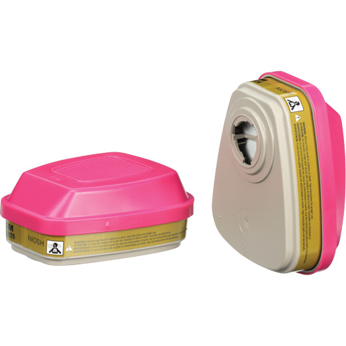 Cartouches pour respirateur s&eacute;rie 6000, Cartouche gaz/vapeur, Gaz multiples/Vapeurs/P100 Nia-Chem Ltd.