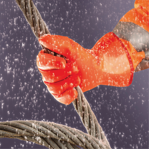 Gants Polar Grip 23-700, 9/Grand, R&ecirc;vetement PVC, Enveloppe en Nylon Nia-Chem Ltd.