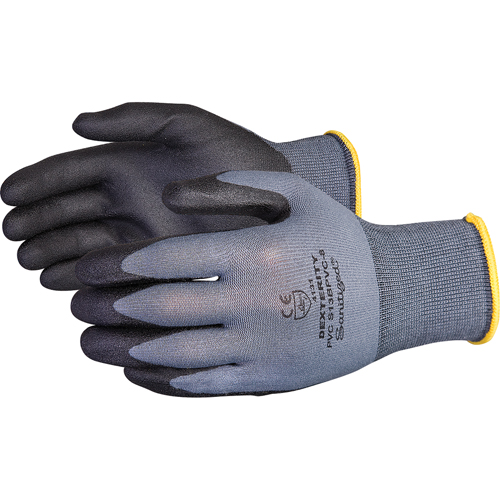 Dexterity&reg; Coated Gloves, 9/Large, PVC Coating, 13 Gauge, Nylon Shell Nia-Chem Ltd.