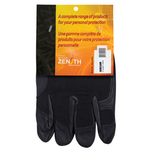 Gants pour m&eacute;canicien ZM300, Paume Cuir fleur, Taille T-Grand Nia-Chem Ltd.