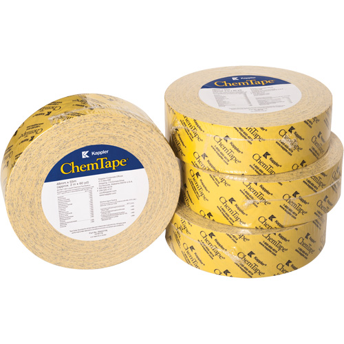ChemTape&reg; Chemical-Resistant Tape, 50.8 mm (2") x 50 m (164'), Yellow Nia-Chem Ltd.