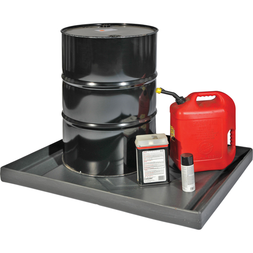 Econo Spill Shells, 45" L x 35" W x 5" H, 21.5 US gal. Spill Capacity Nia-Chem Ltd.