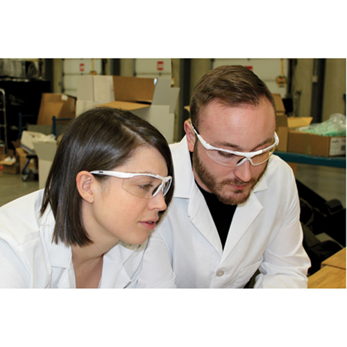 Lunettes de s&eacute;curit&eacute; s&eacute;rie Z1500, Lentille Transparent, Anti-&eacute;gratignures, R&eacute;pond ou surpasse la norme CSA Z94.3 Nia-Chem Ltd.