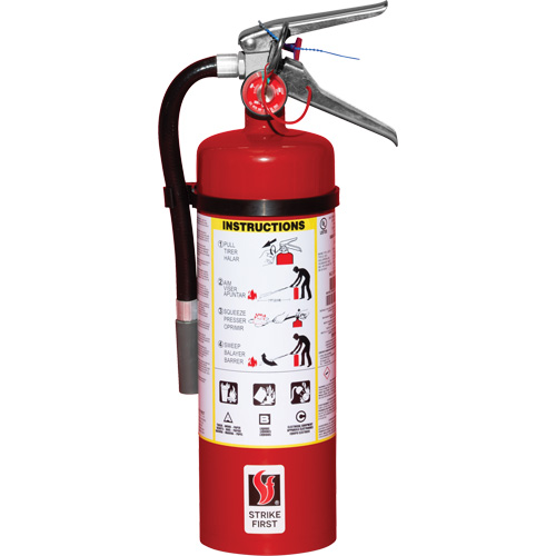 Fire Extinguisher, ABC, 5 lbs. Capacity Nia-Chem Ltd.