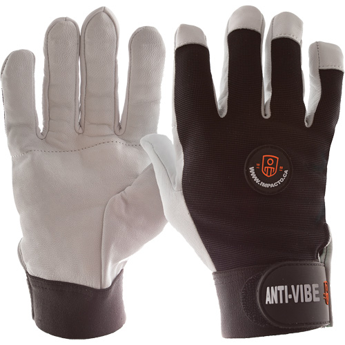 Anti-Vibration Air Glove&reg;, Size Medium, Pearl Leather Palm Nia-Chem Ltd.
