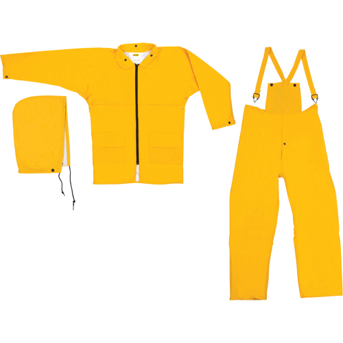 Natpac Rain Suit, Nylon, X-Large, Yellow Nia-Chem Ltd.