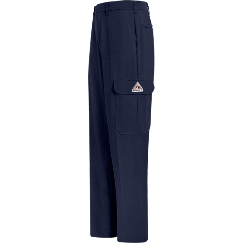 Flame-Resistant Cool Touch&reg; 2 Cargo Pants, 32, x 37, Navy Blue, 10.1 cal/cm² Nia-Chem Ltd.
