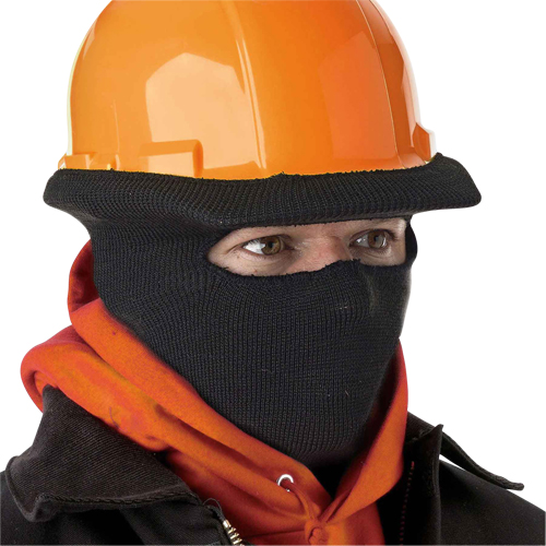 Coiffe extensibles &agrave; enfiler pour casques de s&eacute;curit&eacute;, Taille unique, Noir Nia-Chem Ltd.