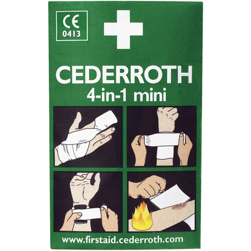 Cederroth 4-in-1 Bloodstopper, 5" L x 3" W Nia-Chem Ltd.