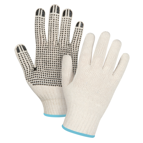 Gants tricot&eacute;s de poids lourd, Poly/coton, Un c&ocirc;t&eacute;, Calibre 7, T-Grand Nia-Chem Ltd.