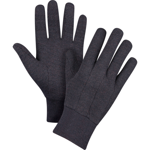 Gants de jersey, Grand, Brun, Non doubl&eacute;, Poignet en tricot Nia-Chem Ltd.