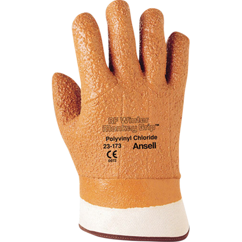 Winter Monkey Grip&reg; 23-173 Glove, 10/X-Large, PVC Coating, Foam Shell Nia-Chem Ltd.