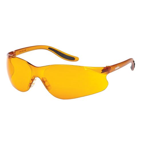 Z500 Series Safety Glasses, Orange Lens, Anti-Scratch, ANSI Z87+/Meets/Exceeds CSA Z94.3 Nia-Chem Ltd.