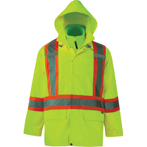 Journeyman 3-in-1 Safety Jackets, Polyester, High Visibility Lime-Yellow, Small Nia-Chem Ltd.