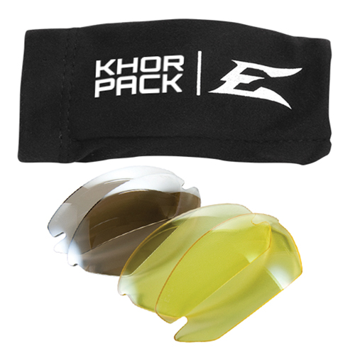 Lentilles de rechange pour les lunettes de s&eacute;curit&eacute; Khor, Antibu&eacute;e/anti-&eacute;gratignures, Transparent, Khor Nia-Chem Ltd.
