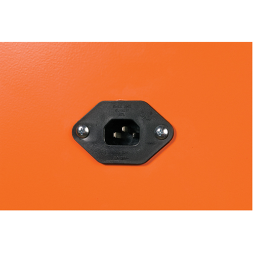 Emergency Preparedness Storage Cabinets, Steel, 4 Shelves, 65" H x 43" W x 18" D, Orange Nia-Chem Ltd.