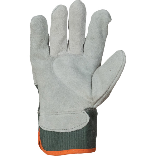 Gants d'ajusteur Endura, Grand, Paume en Cuir refendu, Doublure en Coton Nia-Chem Ltd.