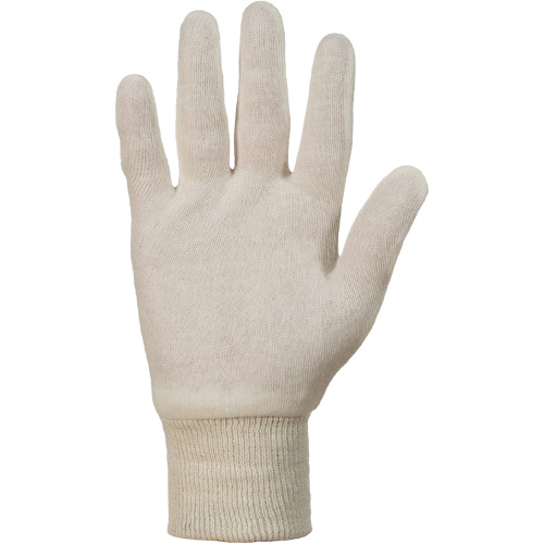 Gants tricot&eacute;s Superior ML80K, Taille unique, Blanc, Non doubl&eacute;, Poignet en tricot Nia-Chem Ltd.
