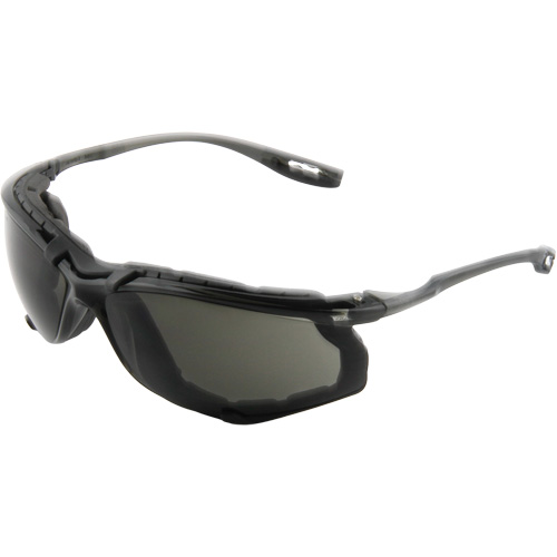 Virtua Safety Glasses with Foam Gasket, Grey/Smoke Lens, Anti-Fog, ANSI Z87+/Meets/Exceeds CSA Z94.3 Nia-Chem Ltd.
