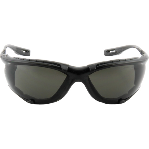 Virtua Safety Glasses with Foam Gasket, Grey/Smoke Lens, Anti-Fog, ANSI Z87+/Meets/Exceeds CSA Z94.3 Nia-Chem Ltd.