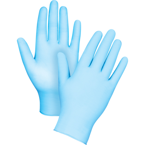 Tactile Medical-Grade Disposable Gloves, Small, Nitrile/Vinyl, 4.5-mil, Powder-Free, Blue, Class 2 Nia-Chem Ltd.