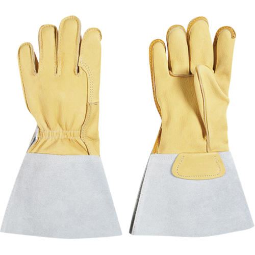 Lineman's Glove, Large, Grain Cowhide Palm, Cotton Inner Lining Nia-Chem Ltd.
