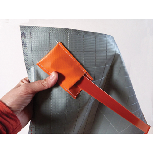 Panneau pour condition temporaire &agrave; rouler avec fl&egrave;che, 24" x 24", Vinyle, Pictogramme Nia-Chem Ltd.