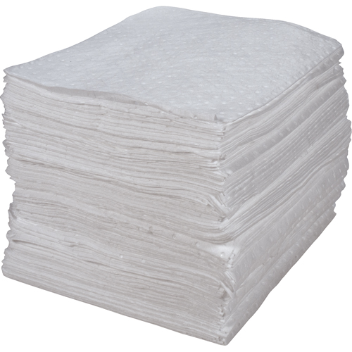 Premium Bonded Sorbent Pads, Oil Only, 15" x 17", 30 gal. Absorbancy Nia-Chem Ltd.