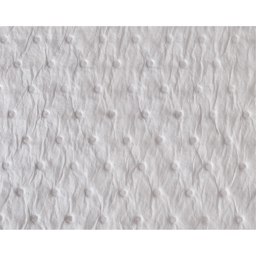 Feuilles absorbantes en fibres fines de premi&egrave;re qualit&eacute;, Huile seulement, 15" x 17", 25 gal. d'absorption Nia-Chem Ltd.