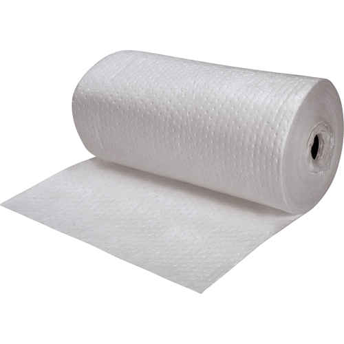 Premium Fine Fiber Sorbent Rolls, Heavyweight, 150' L x 30" W, 50 gal. Absorbancy Nia-Chem Ltd.