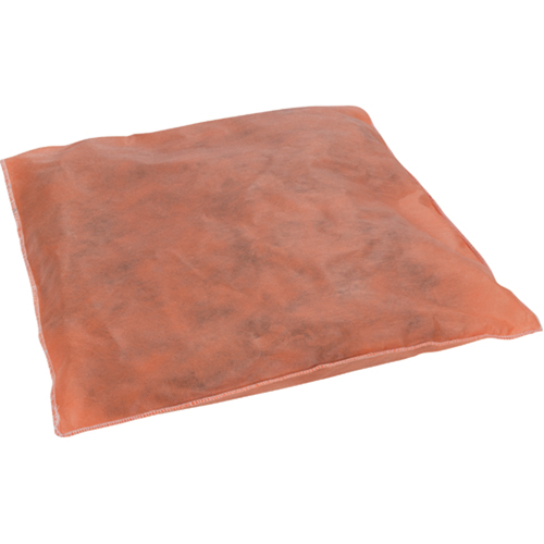 Sorbent Pillow, Hazmat, 18" L x 18" W, 45 gal. Absorbency/Pkg. Nia-Chem Ltd.